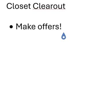 Closet Clearout Offer